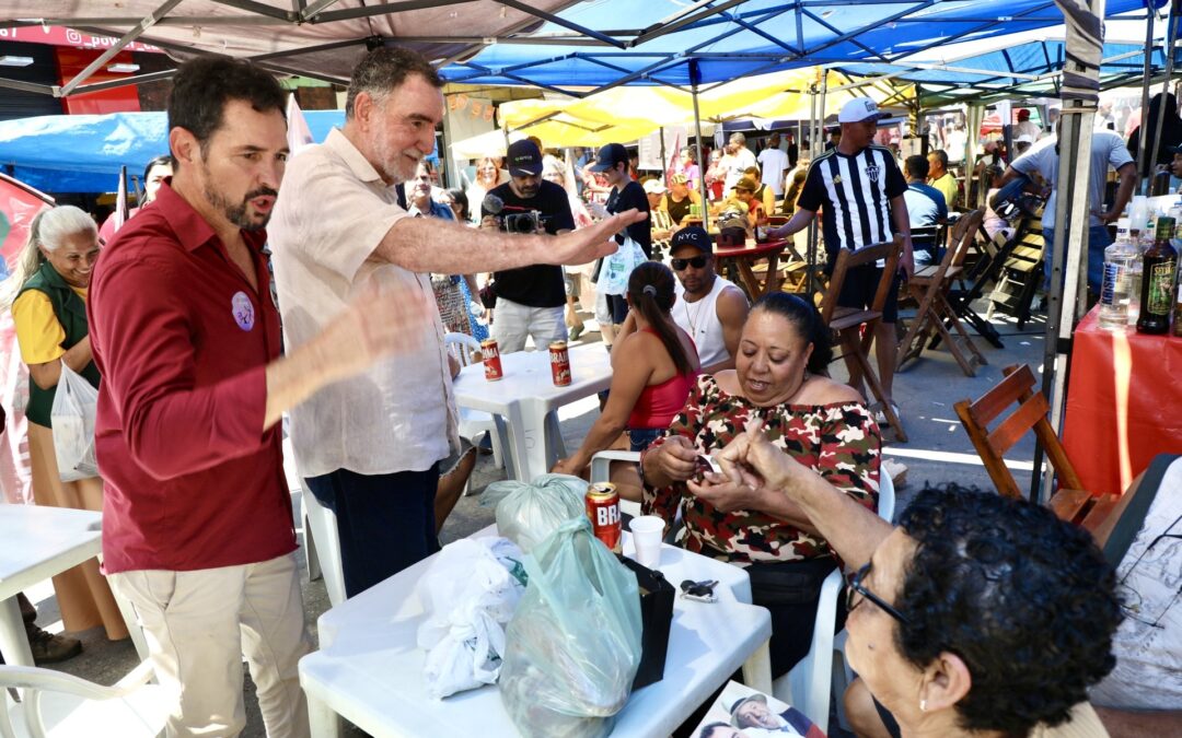 Patrus diz que fará um governo em parceria com prefeitos e lideranças locais