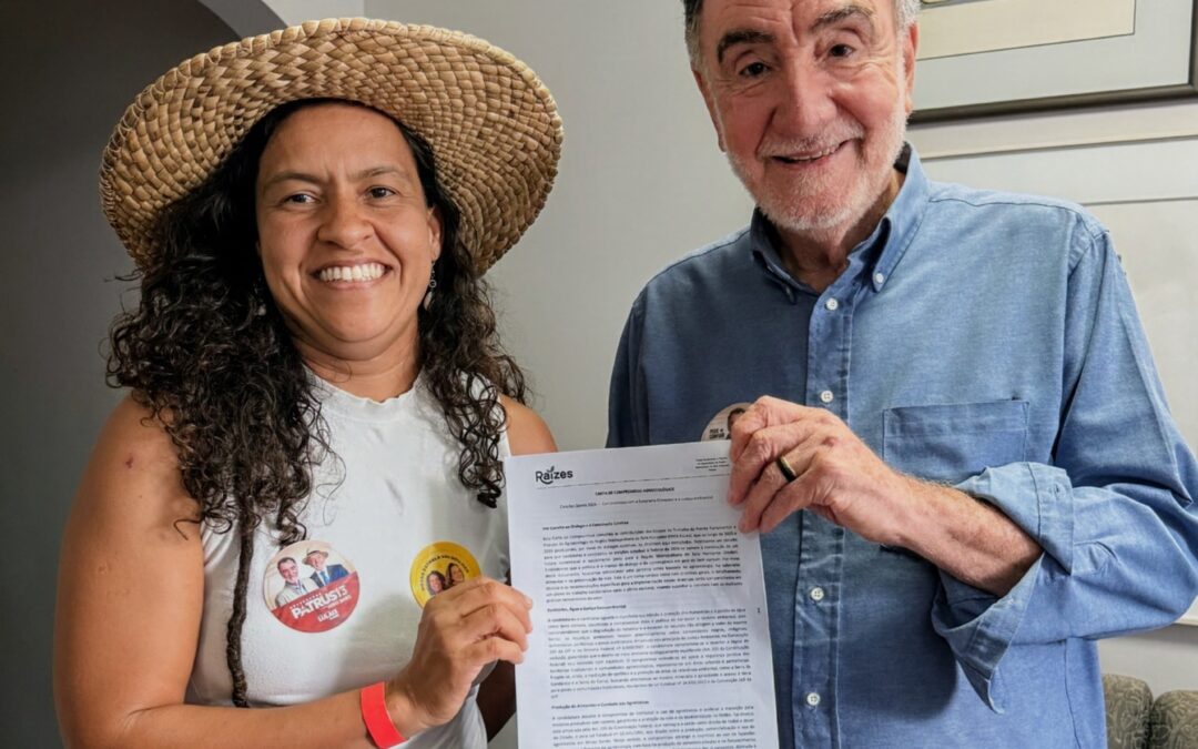 Patrus assina carta de compromisso para fortalecimento da agroecologia na Região Metropolitana de BH